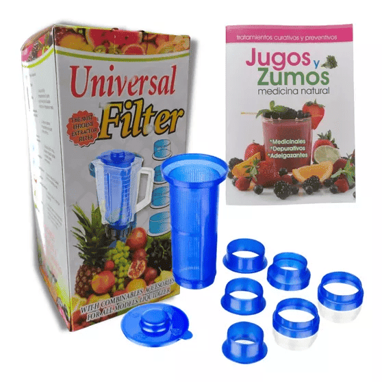 FILTRO EXTRACTOR UNIVERSAL PARA LICUADORA + 🎁 OBSEQUIO 🎁